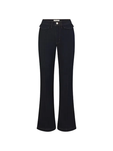 FRAME seam-detail flap-pocket jeans Blue 3031814