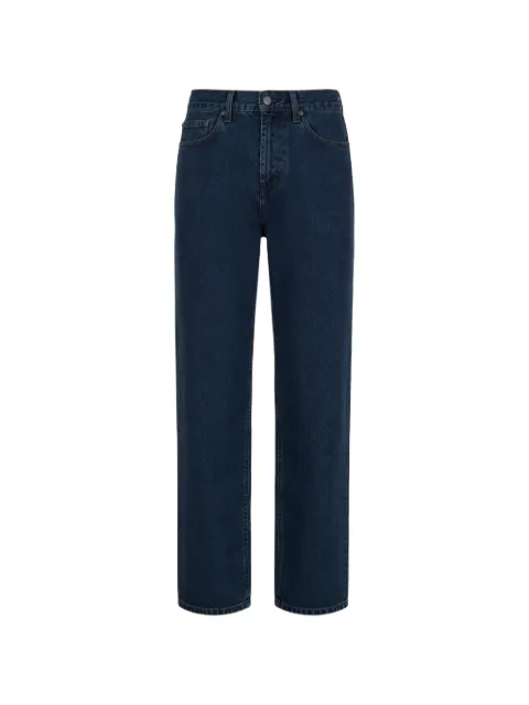 Levi's logo-patch straight-leg jeans Blue 290370160