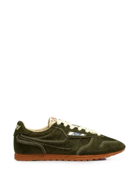 Autry Windspin lace-up sneakers Green WSLWBN05