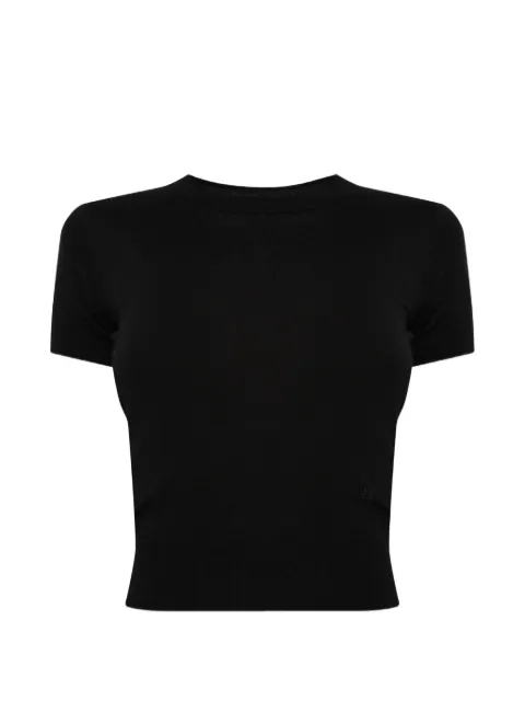 DSQUARED2 short-sleeve wool T-shirt Black S75HA1427D13205