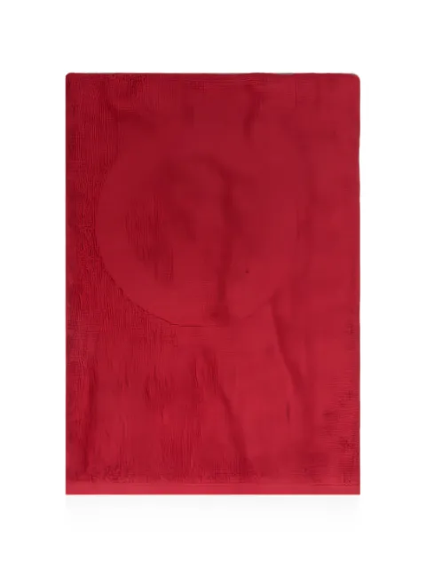 Iceberg logo-debossed beach towel Red ICE26MTW01