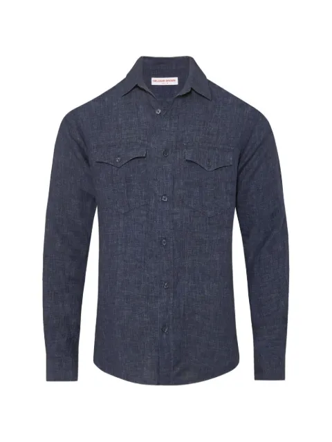 Orlebar Brown Colburn shirt Blue 282447