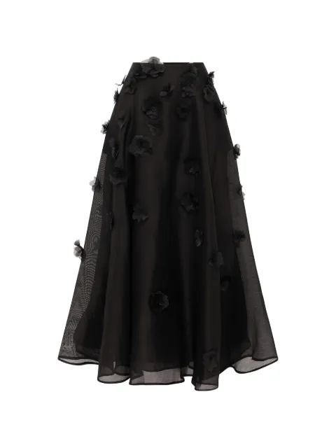 Leo Lin Leila maxi skirt Black LLPF260413