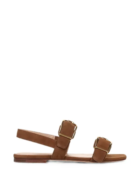 Veronica Beard buckle-detail slingback sandals Brown MAGLIO