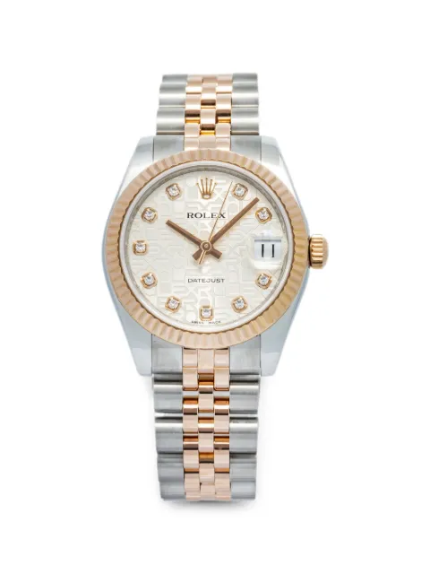 Rolex Datejust fluted bezel 31mm watch Neutrals 178271