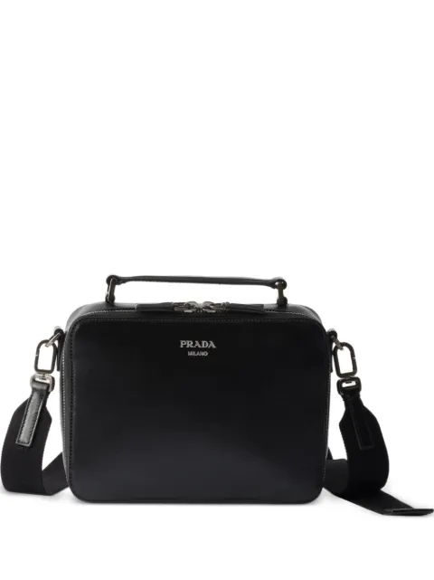 Prada Brique leather bag Black 2VH069VNLO2ZQ6