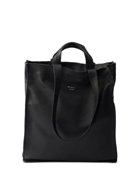 Prada nappa leather tote bag Black 2VG135VOOO2ZQ4