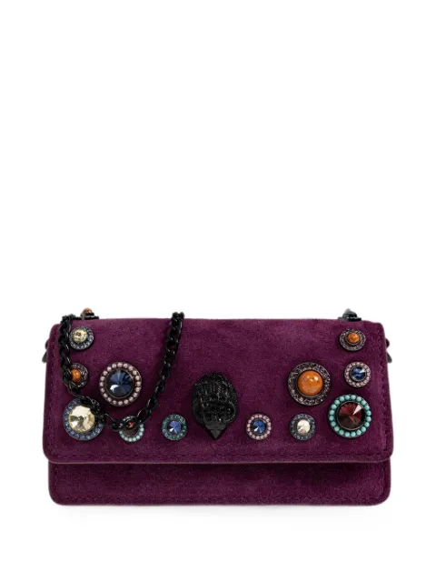 Kurt Geiger London mini Shoreditch shoulder bag Purple LONGNANOSHOREDITCHGEMS0