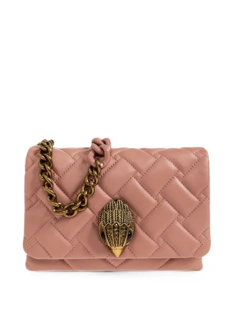 Kurt Geiger London Mini Kensington quilted leather shoulder bag Pink MINIKENSINGTONKURT0