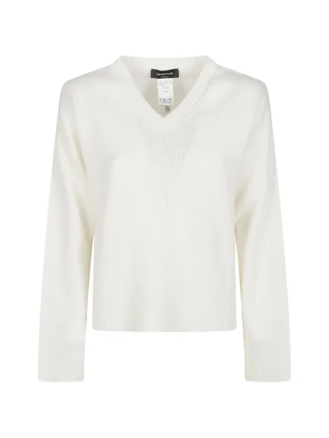 Fabiana Filippi V-neck sweater Neutrals MAD216F0180000M285