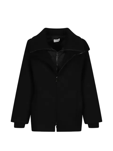 P.A.R.O.S.H. layered zip-up jacket Black LEAK26D431906I