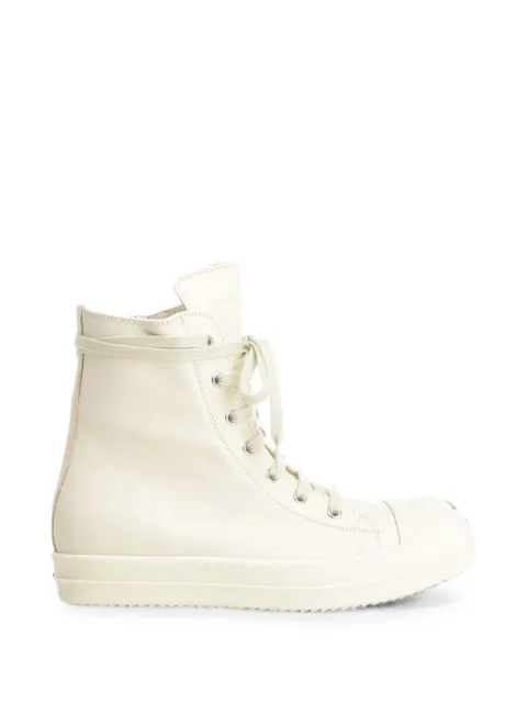 Rick Owens high-top lace-up sneakers Neutrals RU02F4890