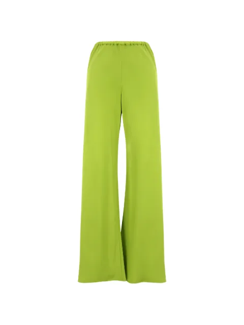 SABLYN Naomi bias-cut silk trousers Green NAOMI2603