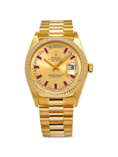 Rolex Day-Date 36mm watch Gold 18038