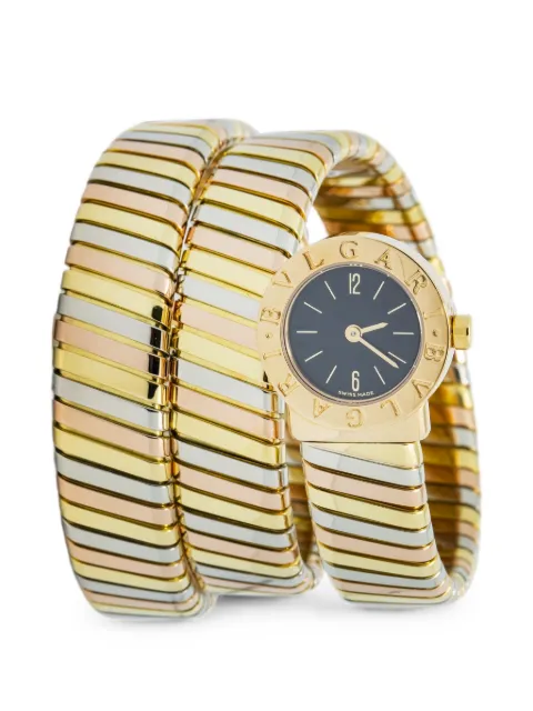 Bvlgari Pre-Owned Serpenti Tubogas 19mm watch Black VINTAGE