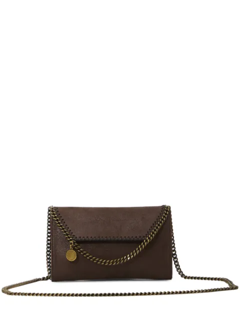 Stella McCartney Falabella chain-trim crossbody bag Brown 581238WP0735