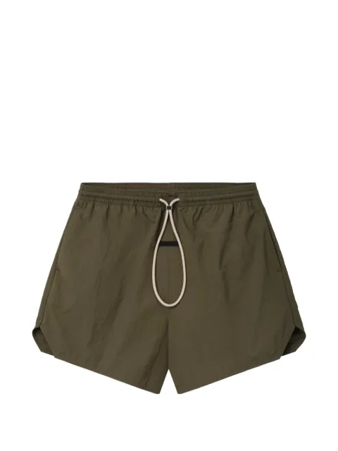 FEAR OF GOD ESSENTIALS nylon swim shorts Green RW00302