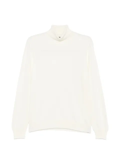 Tagliatore long-sleeves sweater White MILESGSI2601