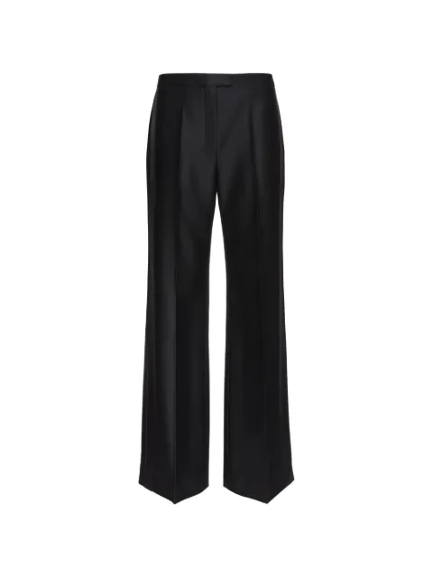 Magda Butrym tuxedo-stripe straight-leg trousers Black 183925