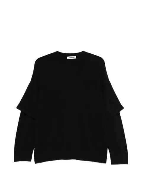 DARKPARK Troy long-sleeve sweater Black WKN03YAW03