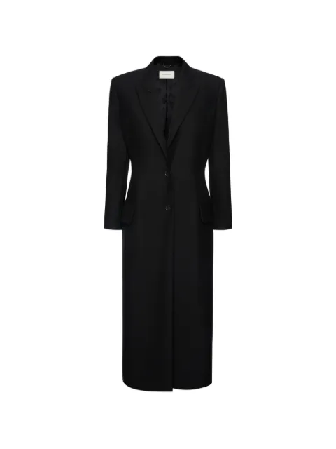 Magda Butrym single-breasted tailored coat Black 197426