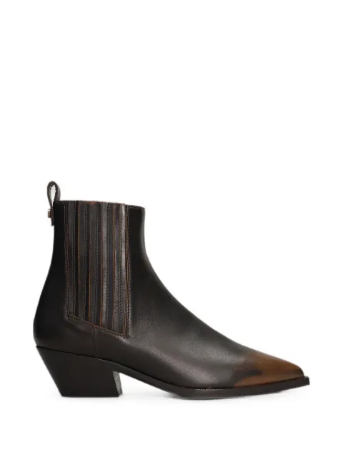 Roberto Festa Aurea pointed-toe chelsea boots Brown AUREA