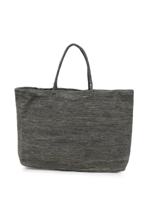 SOPHIE DIGARD woven-texture tote bag Grey S247MONOCRUFRINCHYRA