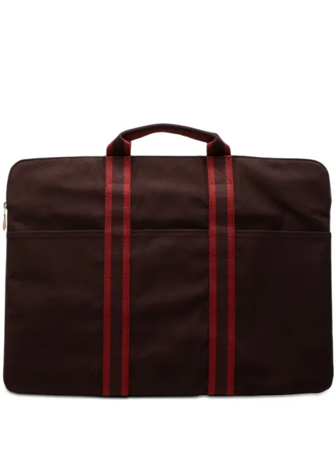 Hermès Pre-Owned 1990-2010 Toile Fourre Tout Porte Documents business bag Red Y7TIMNWSA4U6QPB6