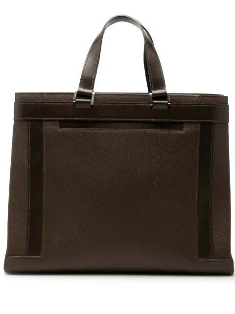 Louis Vuitton Pre-Owned 2004 Taiga Kasbek PM business bag Brown T5I6FNVSV6N9JMN3