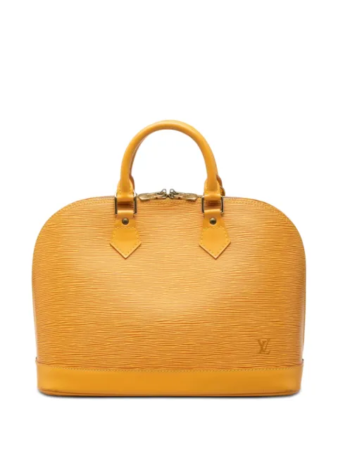 Louis Vuitton Pre-Owned 1997 Epi Alma PM handbag Yellow U2H58VSQXMLC3FXZ