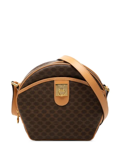 Celine Pre-Owned 2013 Macadam Coated Canvas crossbody bag Brown W18PUN5T0W1XJPJZ