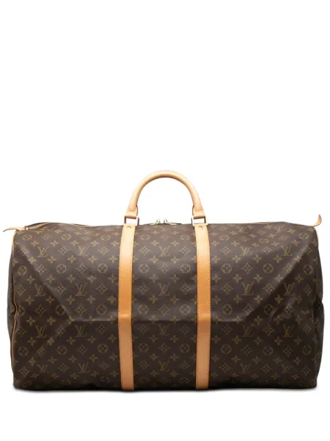 Louis Vuitton Pre-Owned 1997 Monogram Keepall 60 travel bag Brown PP2IVXNZSPUIR35M