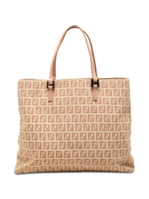 Fendi Pre-Owned 2000-2010 Zucchino Canvas tote bag Pink NTERCAEGZLHEGI97