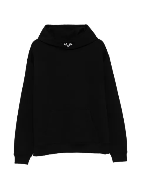 Melt kangaroo-pocket hoodie Black MSHOD5121