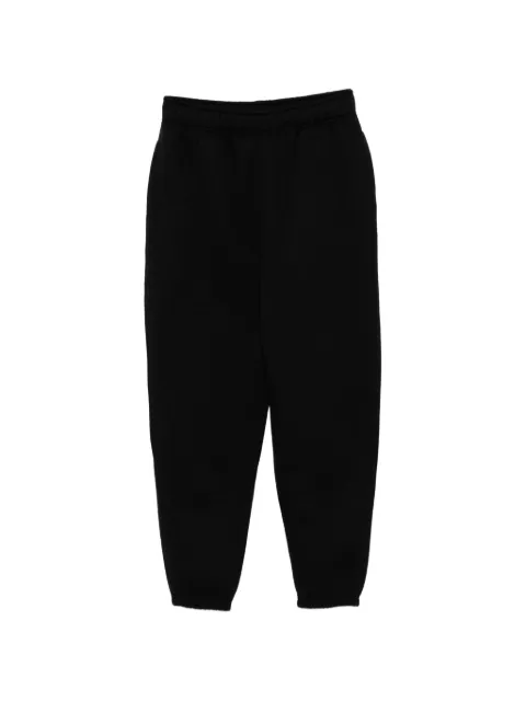 Melt elasticated-waistband track pants Black MSJOG5021
