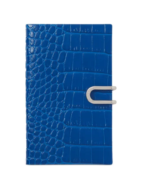 Smythson 2027 Panama Mara-leather weekly diary Blue 1206179