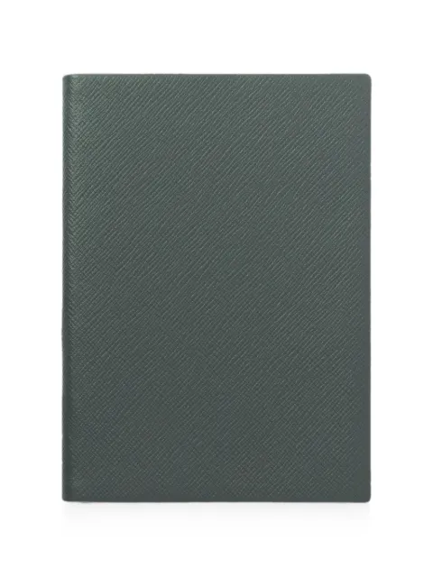 Smythson Chelsea leather notebook Green 1205903