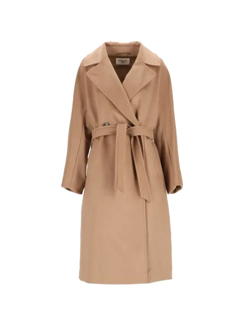 Weekend Max Mara double-breasted belted coat Neutrals 2625016102600