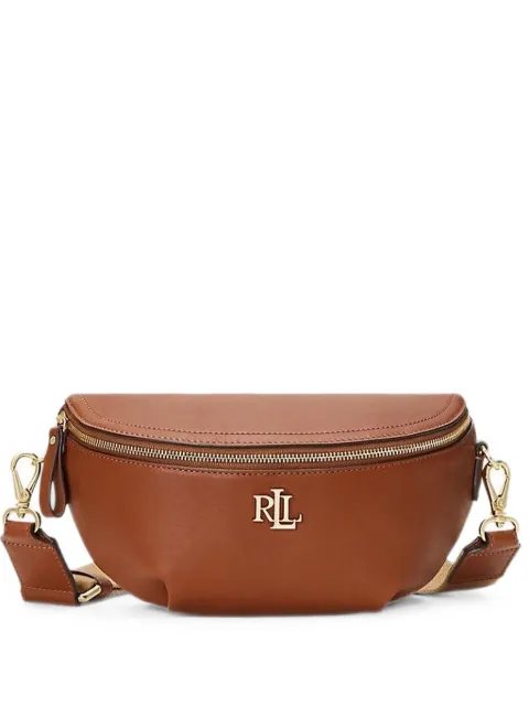 Lauren Ralph Lauren Marcy logo-plaque belt bag Brown 431934832002