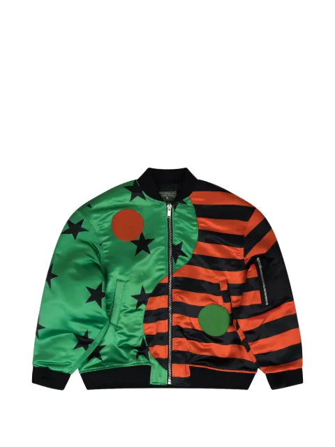 Denim Tears Yin Yang bomber jacket Green DT785