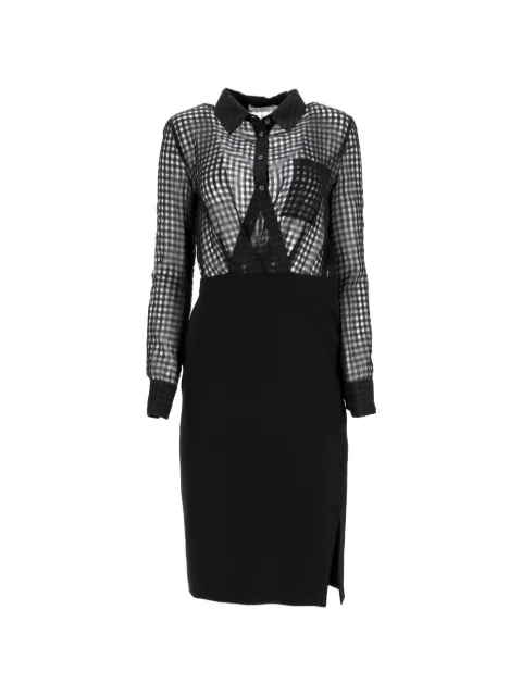 Altuzarra Ludovicio gingham midi dress Black TONPUDECL463929W
