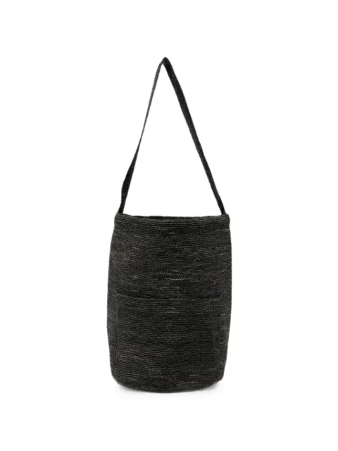 SOPHIE DIGARD raffia shoulder bag Grey S265MONOCRUFRSTUDIOG