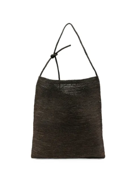 SOPHIE DIGARD woven shoulder bag Brown S147CRUFLRREDUCEDG