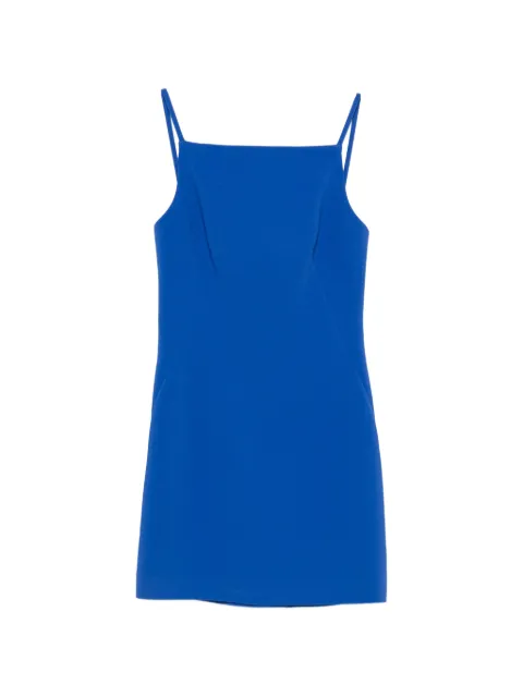 Givenchy square-neck spaghetti-strap mini dress Blue BW22K7164K