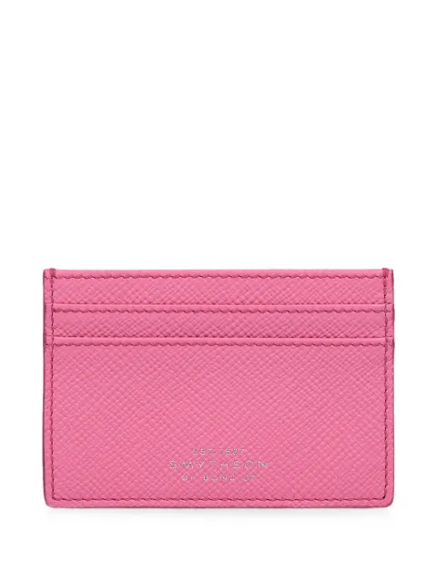 Smythson leather cardholder Pink 1206058