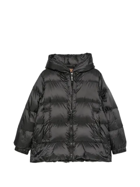 Max Mara Seia hooded quilted coat Black 29486085600009