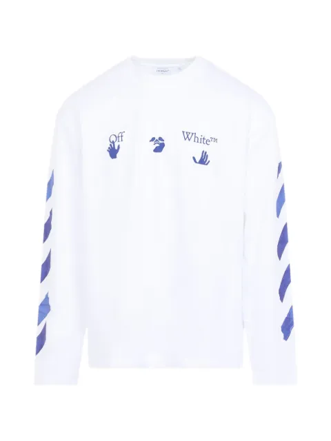 Off-White logo-print T-shirt White 44MAB09CF26J007100