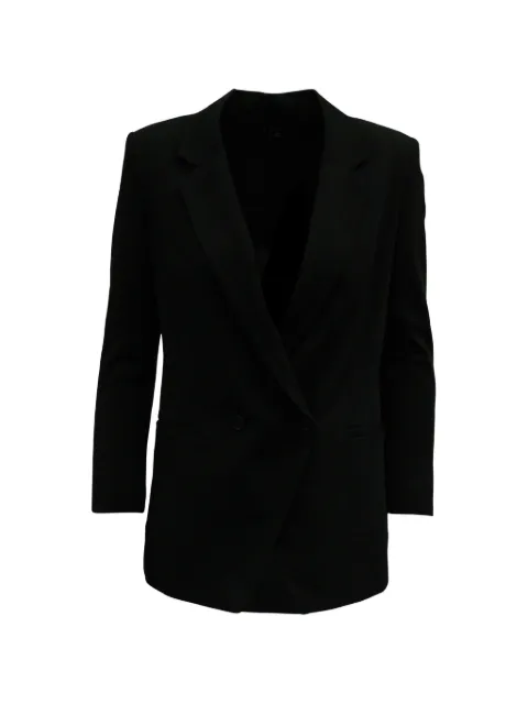 Theory Double-breasted wool jacket Black TONPUGBCL126494W