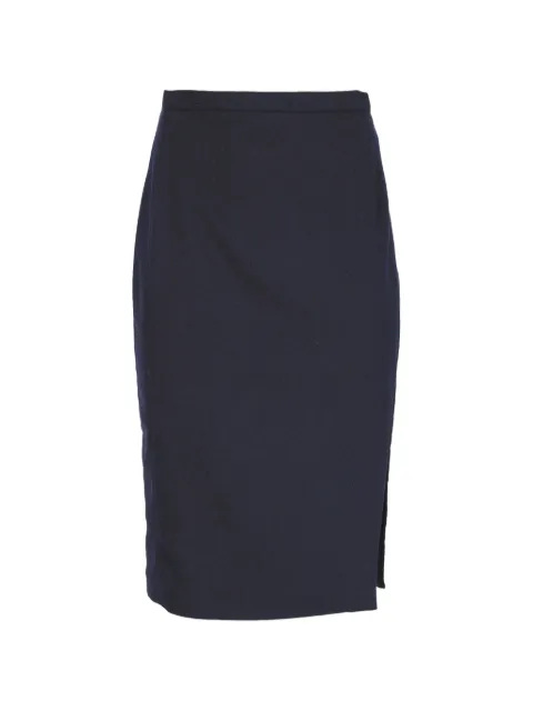 Altuzarra side-slit pencil skirt Blue TONPUDECL463927W