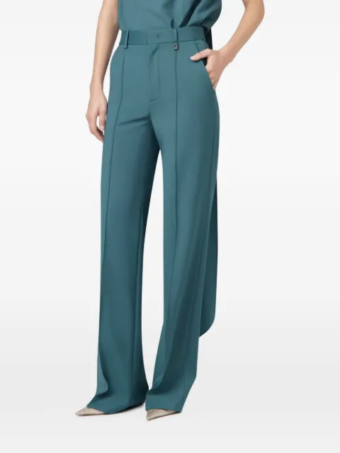 Giuseppe Di Morabito high-waisted pintuck-detailing tailored trousers Blue 07PFPA11416705B